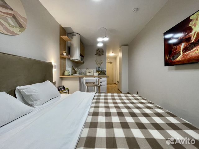 

Квартира-студия, 20 м², 1 кровать