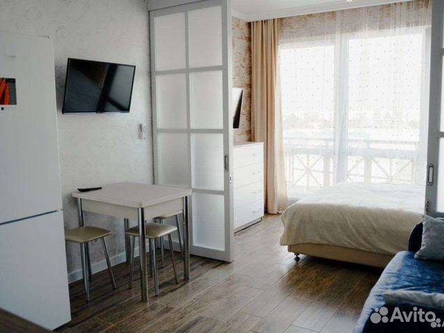 

1-к. квартира, 30 м², 2 кровати