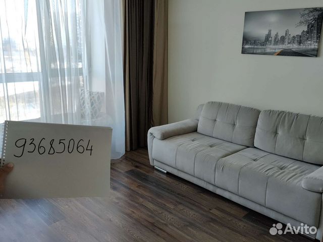 

1-к. квартира, 42 м², 2 кровати
