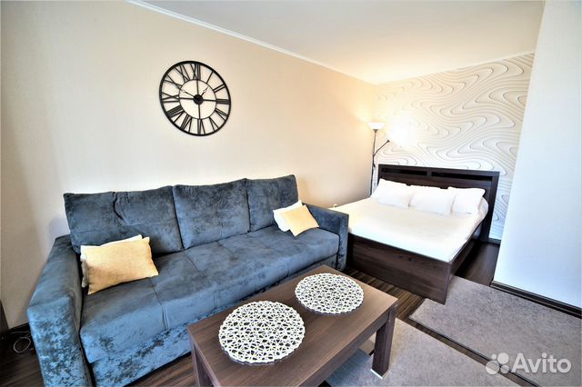 

1-к. квартира, 42 м², 2 кровати
