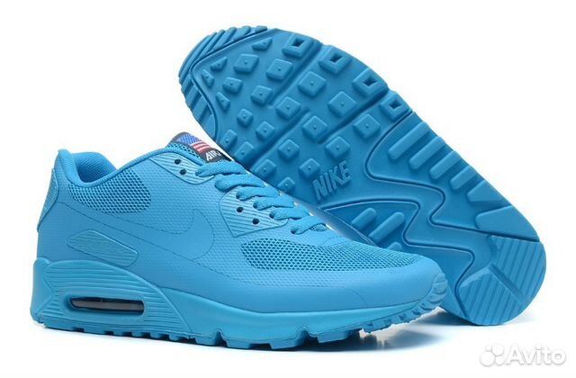 Nike Air Max 90 s.36-40 light blue купить в Москве | Личные вещи | Авито