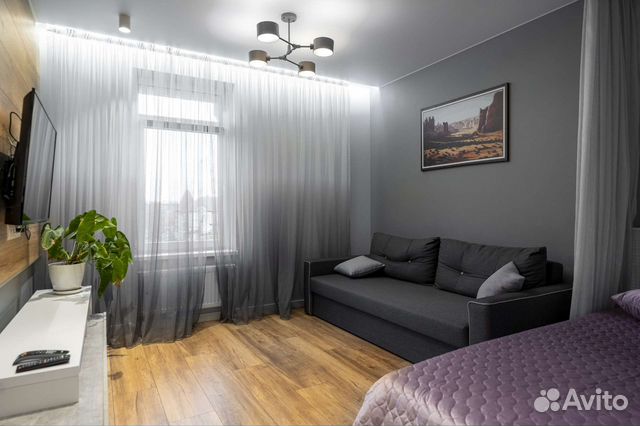 

1-к. квартира, 43 м², 2 кровати
