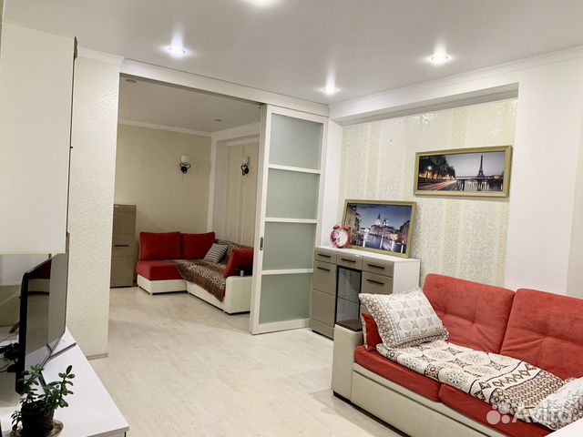 

Квартира-студия, 47 м², 2 кровати