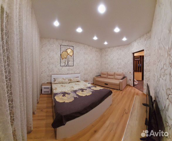 

1-к. квартира, 38 м², 2 кровати