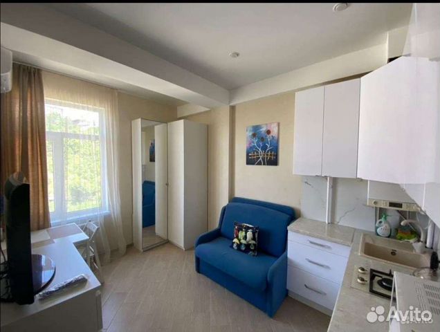 

Квартира-студия, 17 м², 1 кровать