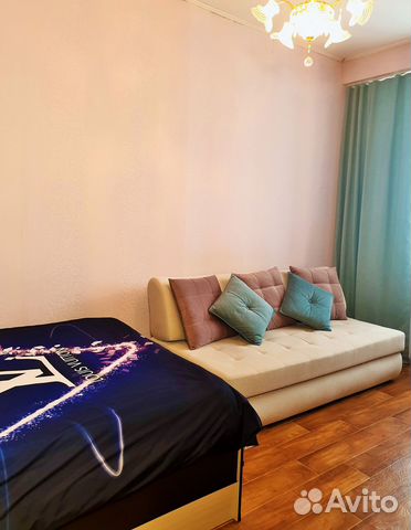 

1-к. квартира, 40 м², 3 кровати