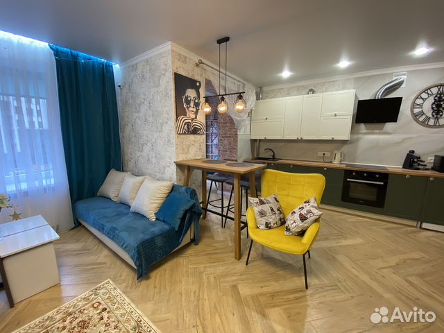 

Квартира-студия, 45 м², 2 кровати