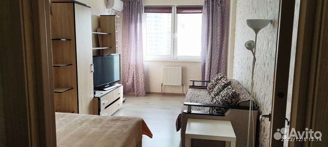 

1-к. квартира, 39 м², 2 кровати