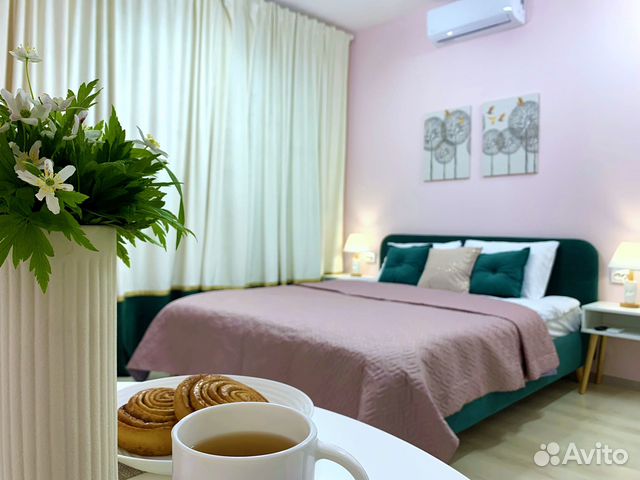 

Квартира-студия, 25 м², 1 кровать
