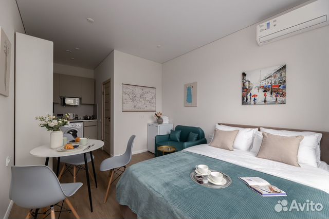 

Квартира-студия, 22 м², 1 кровать