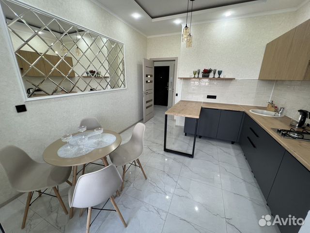 

1-к. квартира, 60 м², 2 кровати