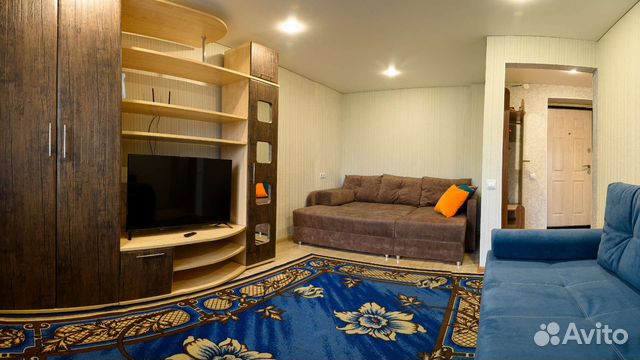 

1-к. квартира, 30 м², 2 кровати