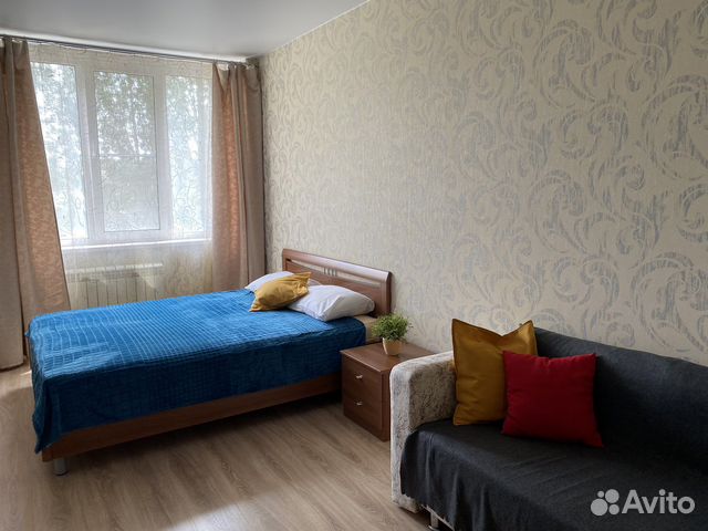 

1-к. квартира, 48 м², 2 кровати