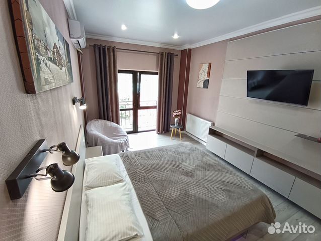 

1-к. квартира, 46 м², 2 кровати