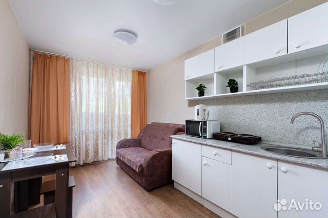 

1-к. квартира, 38 м², 2 кровати