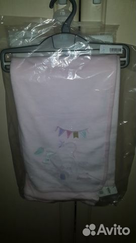 Mothercare плед велюровый новый Mothercare плед велюровый новый