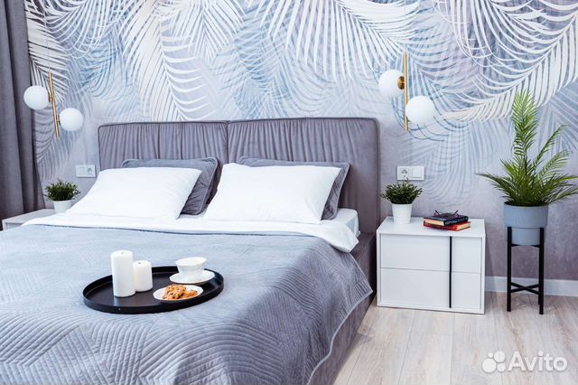 

1-к. квартира, 40 м², 2 кровати
