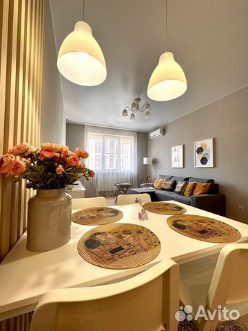 

1-к. квартира, 53 м², 2 кровати