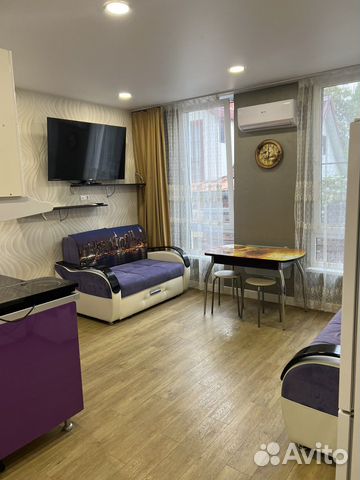 

Квартира-студия, 25 м², 2 кровати