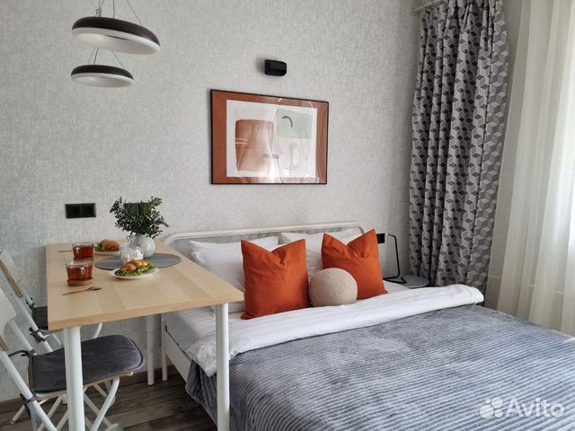 

Квартира-студия, 28 м², 1 кровать