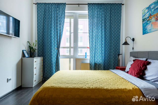 

Квартира-студия, 25 м², 2 кровати