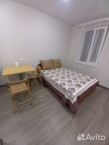 

Квартира-студия, 28 м², 2 кровати