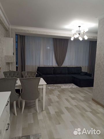 

1-к. квартира, 66 м², 2 кровати
