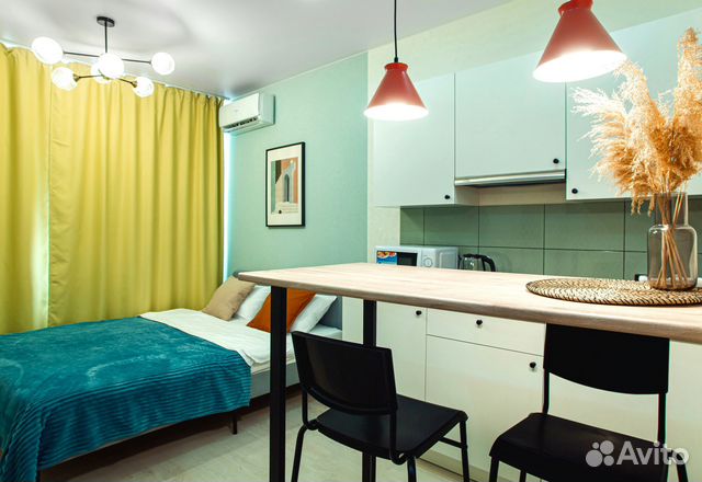 

Квартира-студия, 16 м², 1 кровать