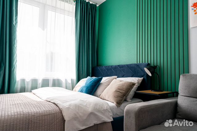 

Квартира-студия, 25 м², 1 кровать