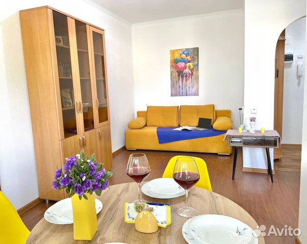 

2-к. квартира, 45 м², 2 кровати