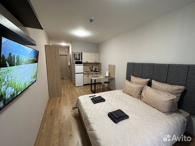 

Квартира-студия, 24 м², 1 кровать