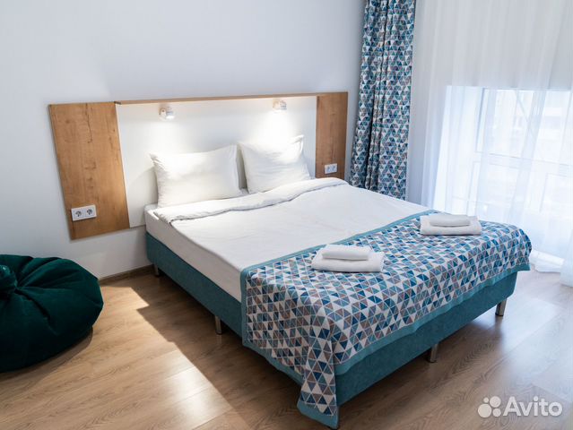 

1-к. квартира в апарт-отеле, 30 м², 2 кровати