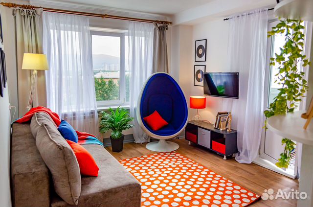 

1-к. квартира, 33 м², 2 кровати