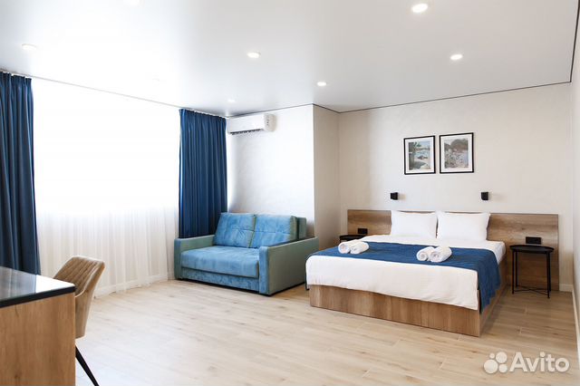 

Квартира-студия, 32 м², 2 кровати