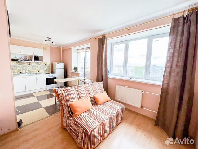 

Квартира-студия, 29 м², 3 кровати