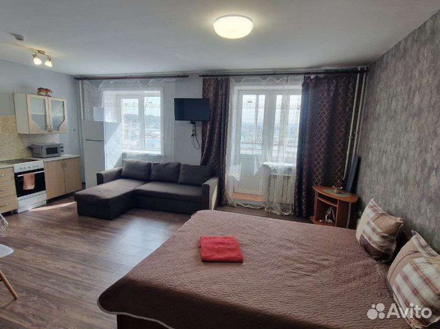 

Квартира-студия, 33 м², 2 кровати