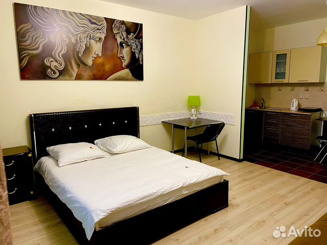 

Квартира-студия, 40 м², 2 кровати