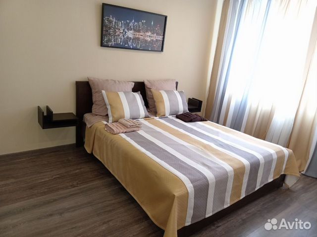

1-к. квартира, 42 м², 2 кровати