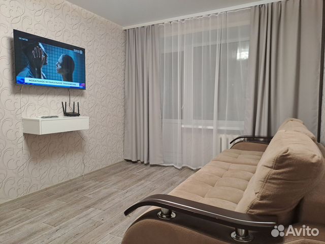 

1-к. квартира, 37 м², 2 кровати