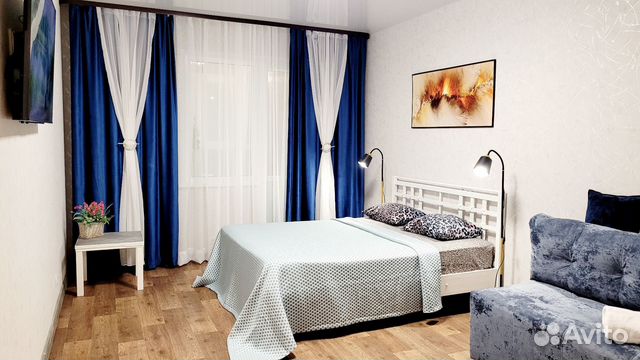

1-к. квартира, 45 м², 1 кровать