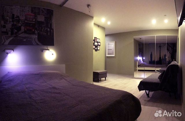 

1-к. квартира, 45 м², 3 кровати