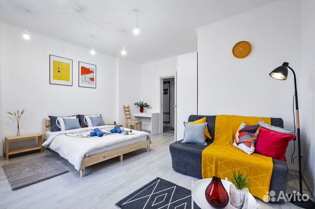 

2-к. квартира, 62 м², 3 кровати