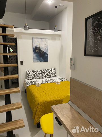 

Квартира-студия, 15 м², 2 кровати