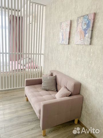 

Квартира-студия, 30 м², 2 кровати