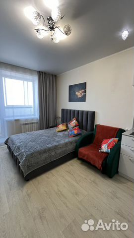 

Квартира-студия, 28 м², 2 кровати