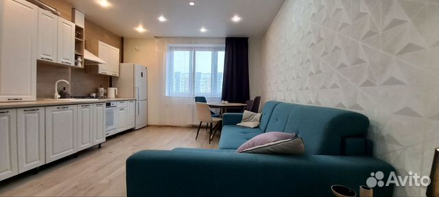 

1-к. квартира, 46,3 м², 2 кровати