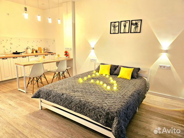

Квартира-студия, 36 м², 1 кровать