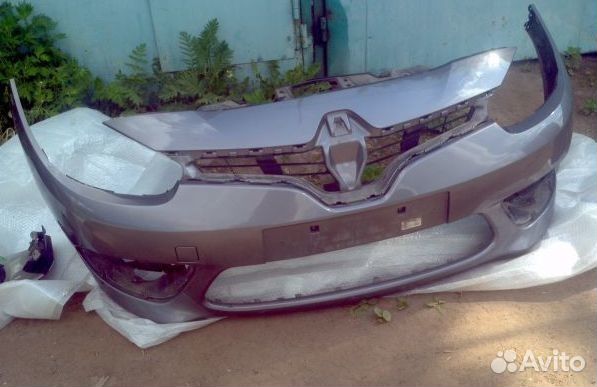 Бампер передний Renault Fluence рестайлинг 2013