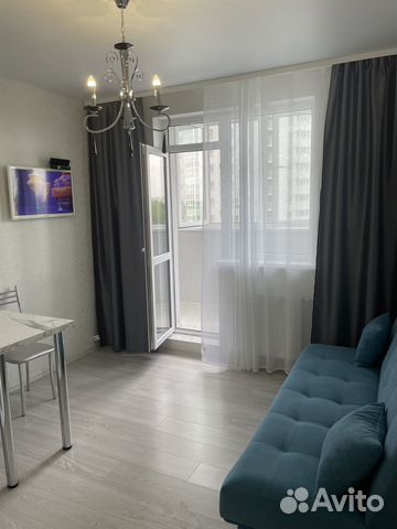 

Квартира-студия, 27 м², 1 кровать