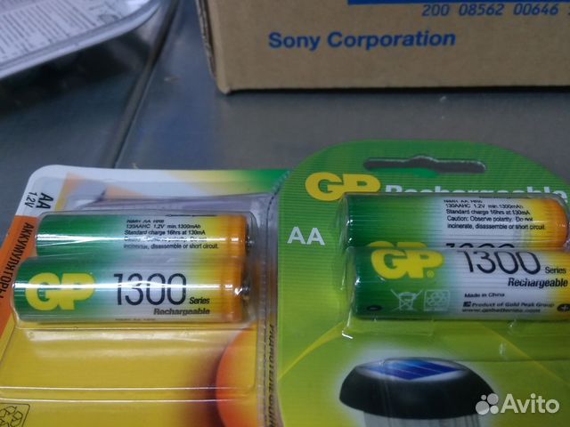 Аккумулятор AA HR6 1.2V GP 1300mAh Ni-MH Аккумулятор AA HR6 1.2V GP 1300mAh Ni-MH